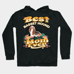 Best Basset Hound Mom - Dog Mom, Dog Owner Gifts Hoodie